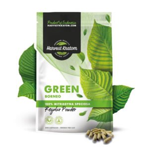 Green Borneo Kratom Capsules