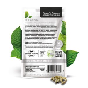Alternative view of White Bali Kratom Capsules