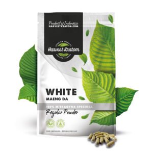 White Maeng-Da Kratom Capsules