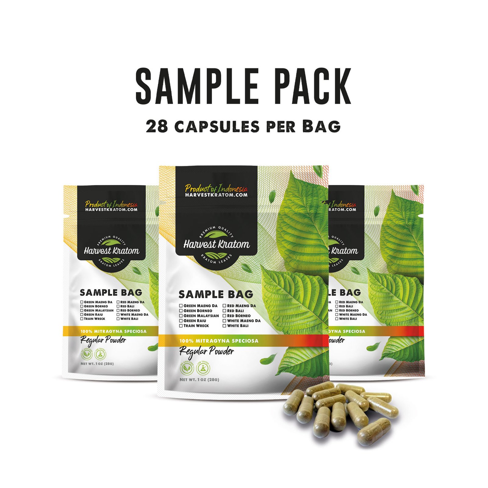 84 Capsule Sample Pack