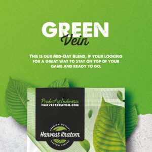 Alternative view of Extract Infused Green Borneo Kratom Capsules